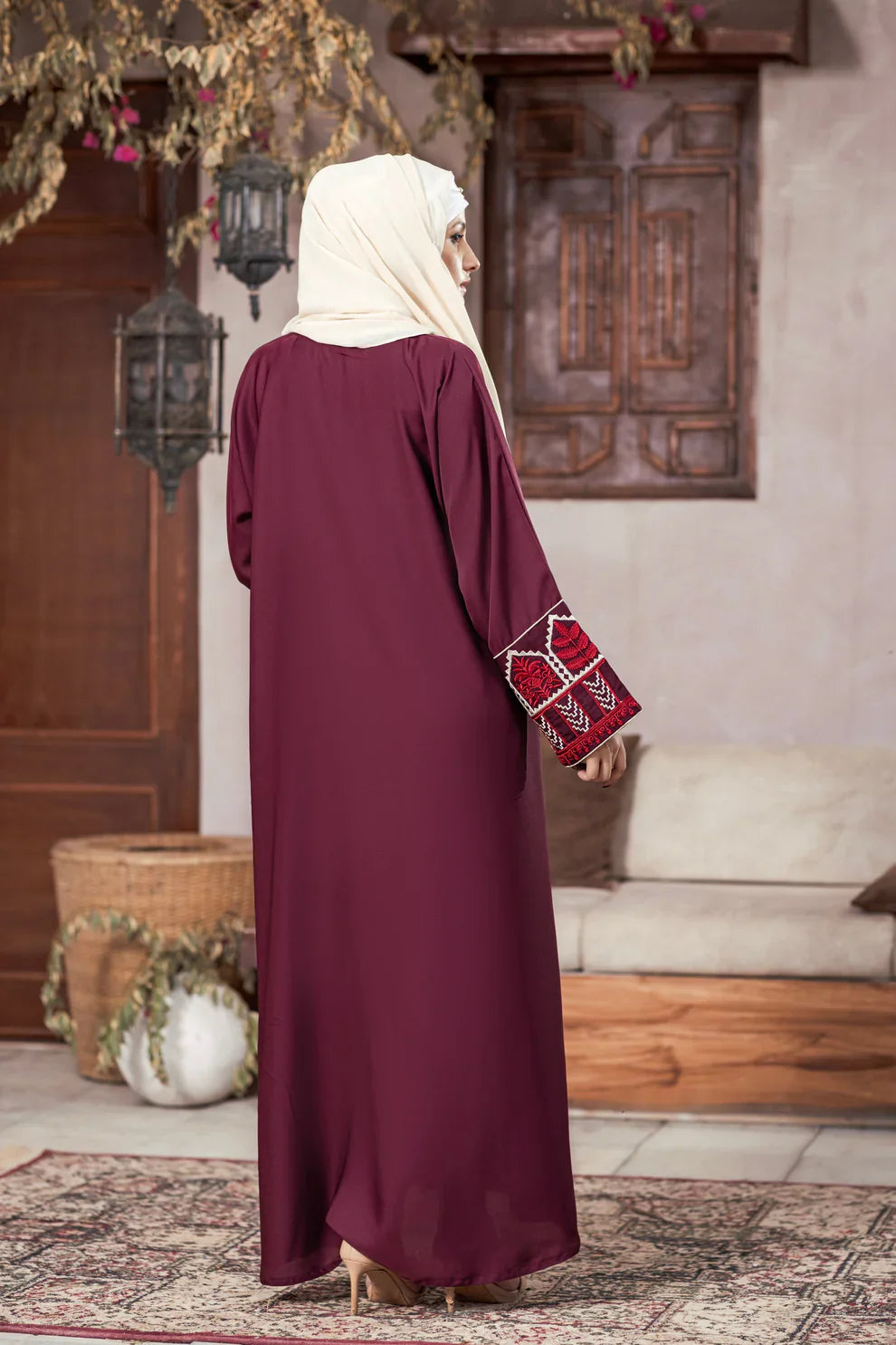 Sana Abaya with hijab